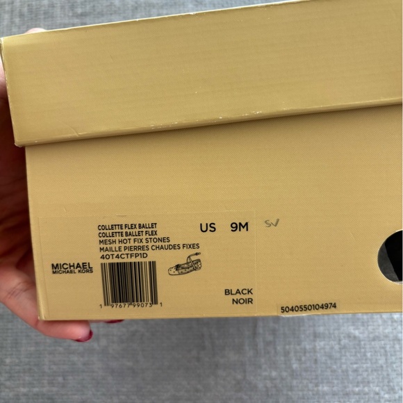 Michael Kors Collette Embellished Mesh Ballet Flats – Size 9 brand new with box - Picture 6 of 16